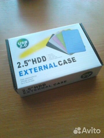 Внешний бокс External case 2.5"HDD (розовый)