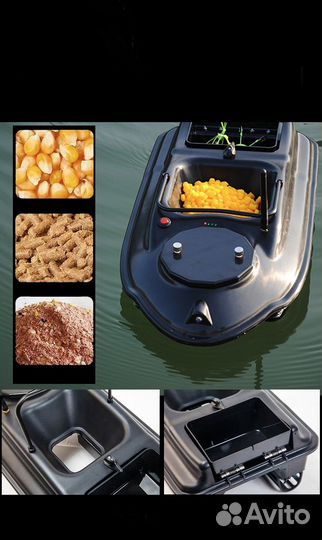 Прикормочный кораблик TA18GPS (Технология Рыбалки)