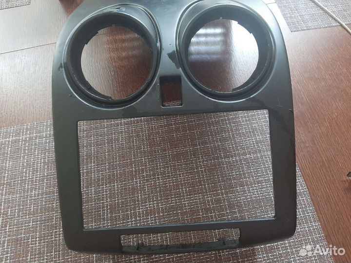 Рамка для 2 din магнитолы ниссан кашкай j 10