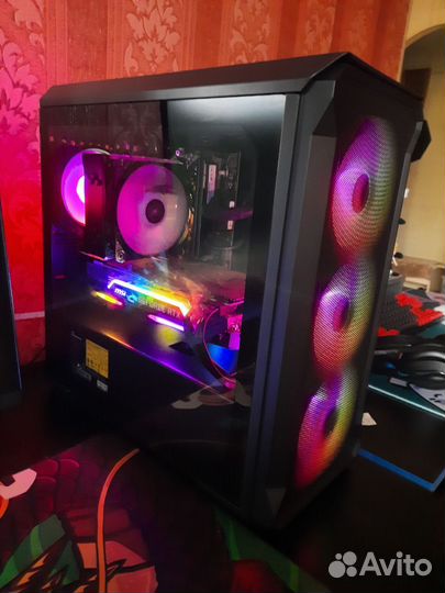 Игровой пк Rtx 2070 super i3 12100f