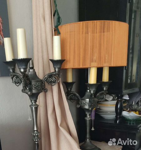 Торшер,лампа настольная Рябинка