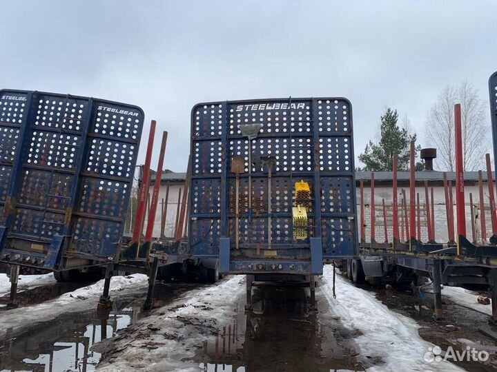 Полуприцеп лесовоз (сортиментовоз) Steelbear PF-41L, 2018