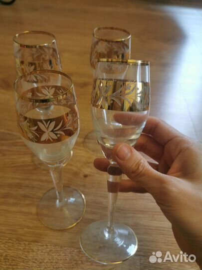 Посуда Винтаж (стопки, фужеры, салатник)