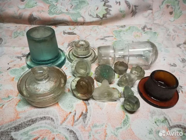 Старинные бутылки