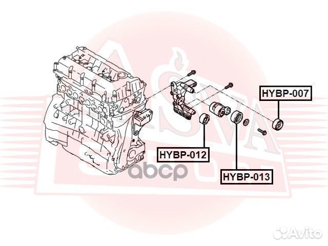 Ролик натяжной навесного оборудования перед