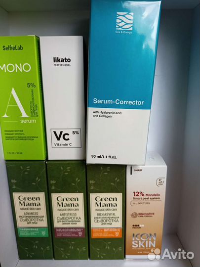 Новые излишки уходовых средств для лица