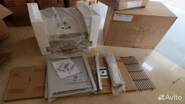 Газовый гриль барбекю BBQ +подарок Набор барбекю