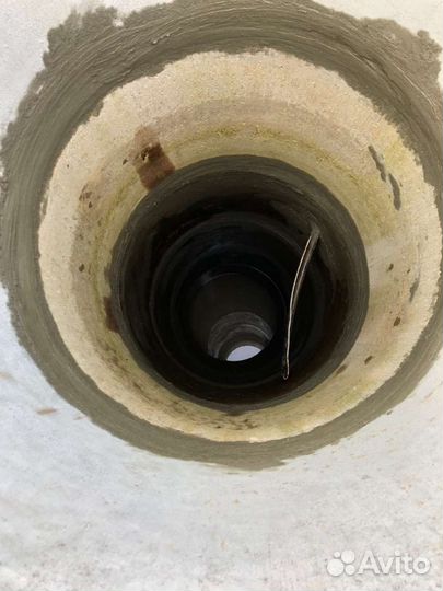 Чистка колодца.Установка фильтра