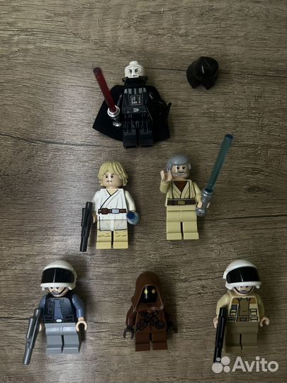 Lego star wars минифигурки