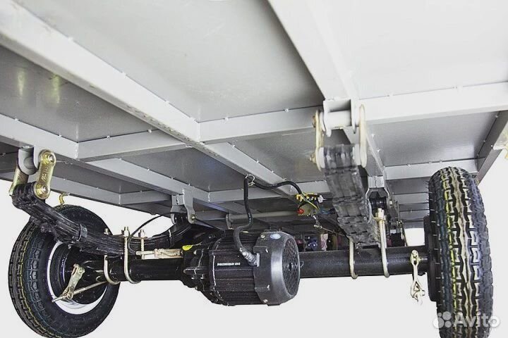 Платформенная тележка электрическая RuTrike пост