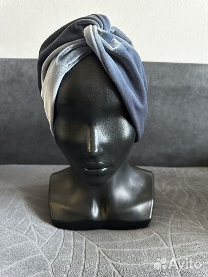 Повязка на голову бархатная