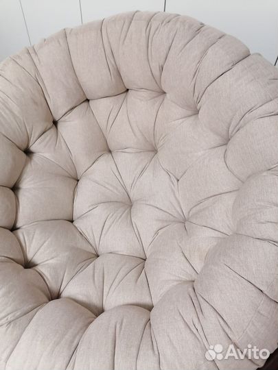 Кресло-качалка из натурального ротанга