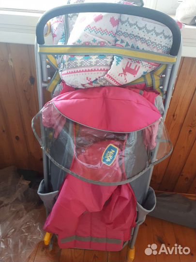 Санки ника kids с колесиками