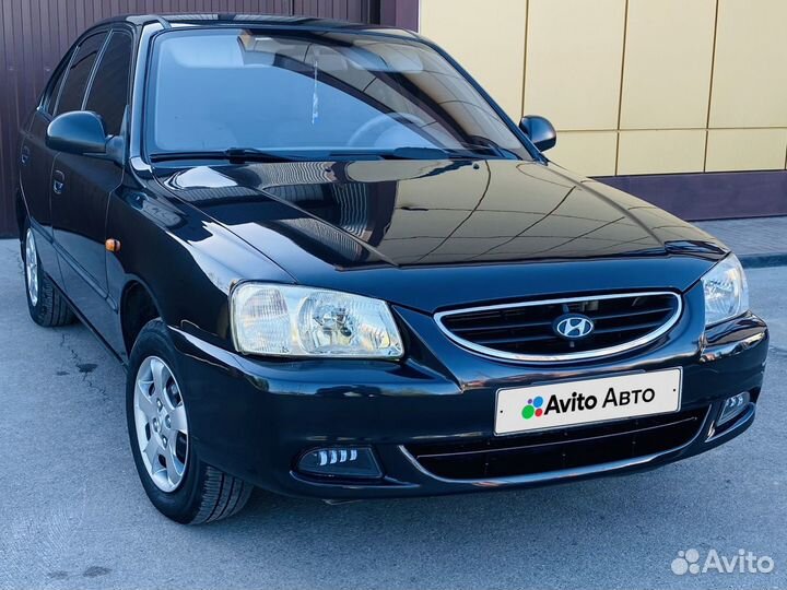 Hyundai Accent 1.5 МТ, 2007, 195 539 км