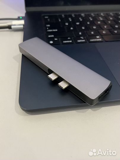 Хаб USB-C на hdmi, USB-A