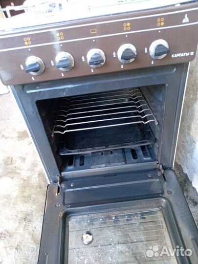 Газовая плита бу карпаты 12