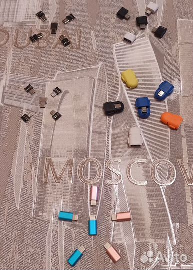 OTG переходники micro USB, Type-c, для iPhone