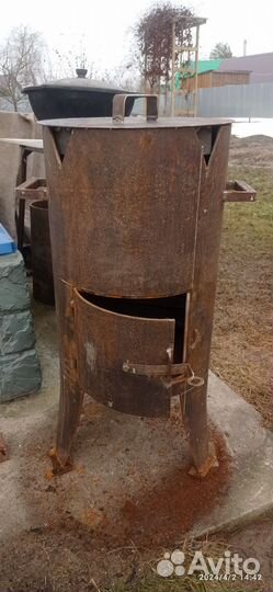 Печь для казана 10 литров