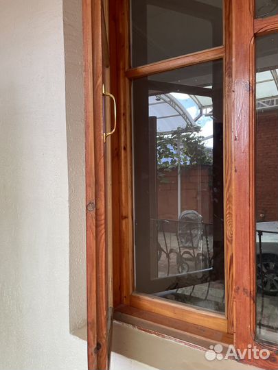 Деревянные окна и двери б/у