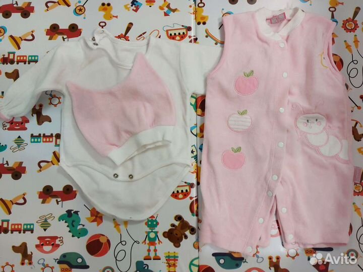 Детские вещи от 0 до 6 месяцев