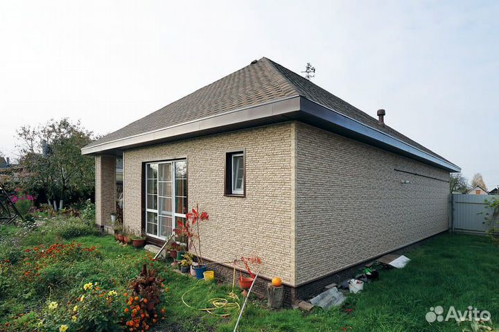 Фасадные панели Ю-Пласт Stone House Кварцит
