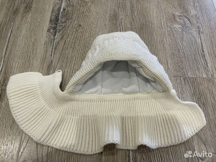 Шапка шлем на грудничка