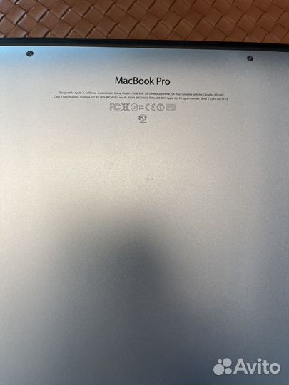 MacBook Pro 15 Late Retina 2013