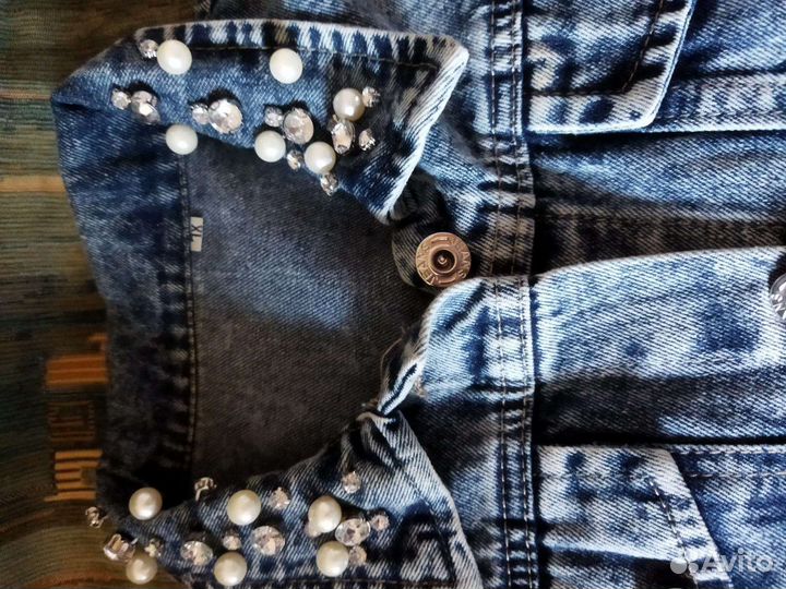 Куртка джинсовая детская