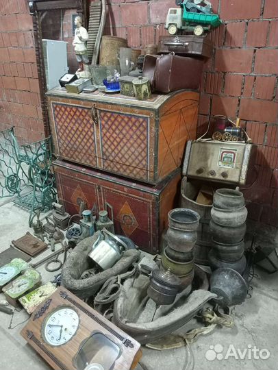 Старинный расписной сундук Вятка 1906 г. итд