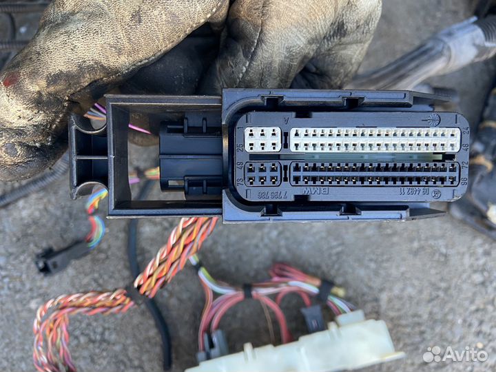 Проводка двс BMW 5 E60-61 3.0D. 2009г