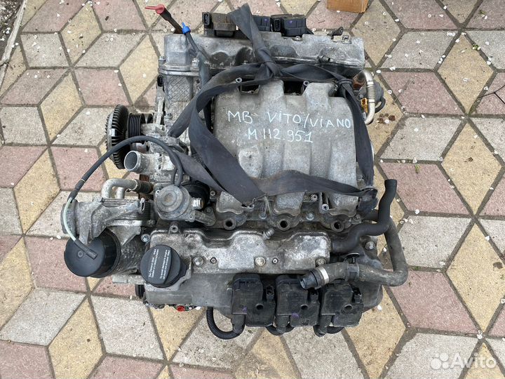 Контрактный двигатель Mercedes-Benz Vito /Viano