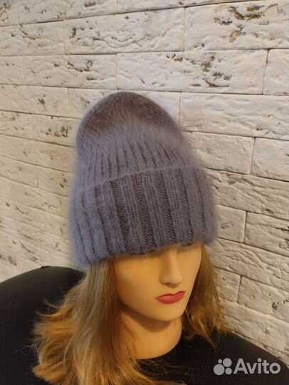 Шапка женская пух норки