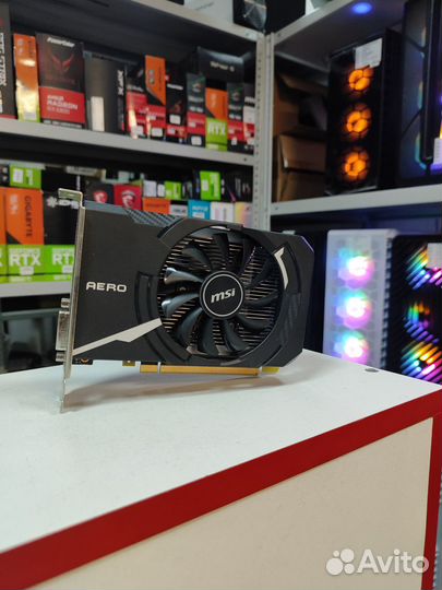 Видеокарта MSI GT 1030 2GB aero ITX OC