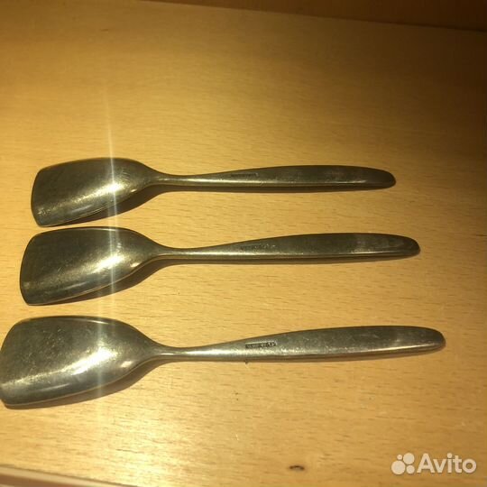 Посеребренные ложки совочки. Германия. WMF