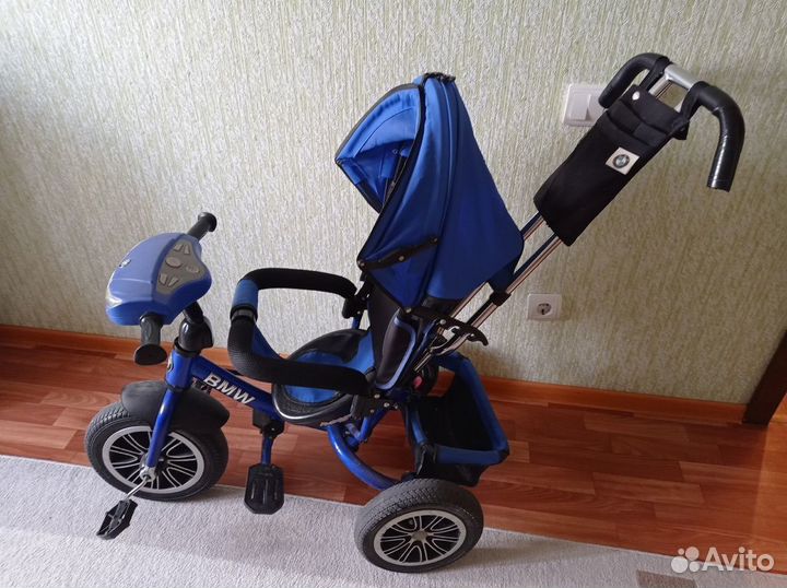 Детский велосипед с ручкой