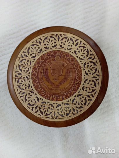 Шкатулка из бересты для украшений