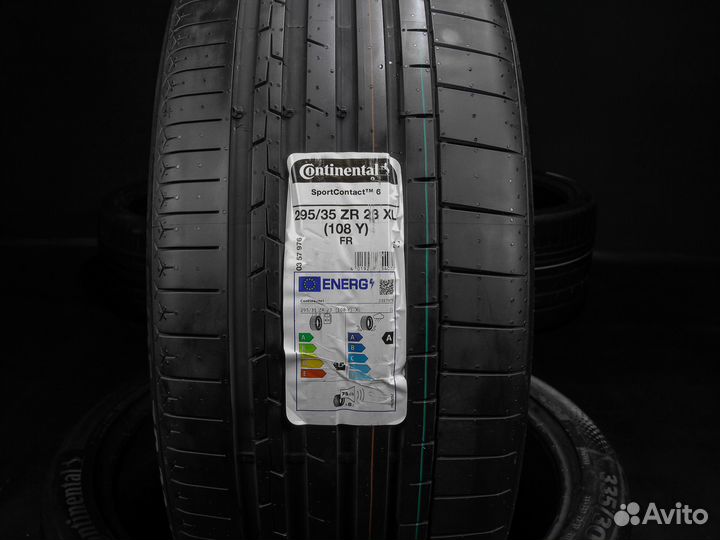 Continental SportContact 6 295/35 R23 и 335/30 R23 99Y