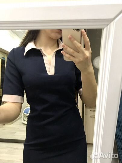 Платье офисное