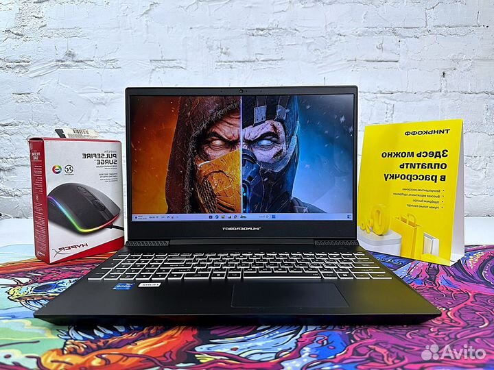 Thunderobot i5-11400Н и rтх 3050 Ram 8 GB 256