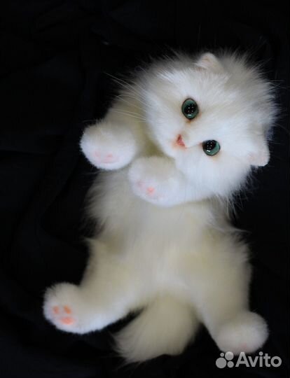 Котенок Игрушки ручной работы из меха