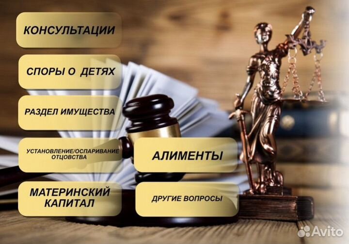 Юрист по семейным делам раздел алименты