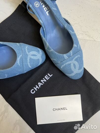 Босоножки женские chanel slingback