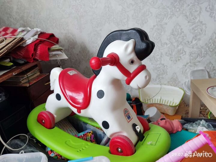 Качалка - каталка Лошадь