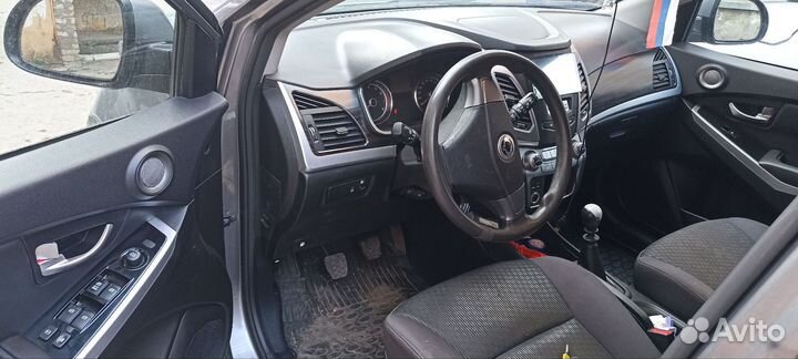 SsangYong Actyon 2.0 МТ, 2014, битый, 135 000 км