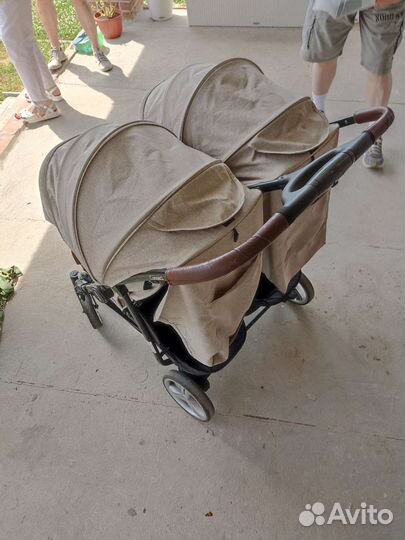 Прогулочная коляска для двойни бу