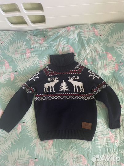Свитер для мальчиков 98-110см