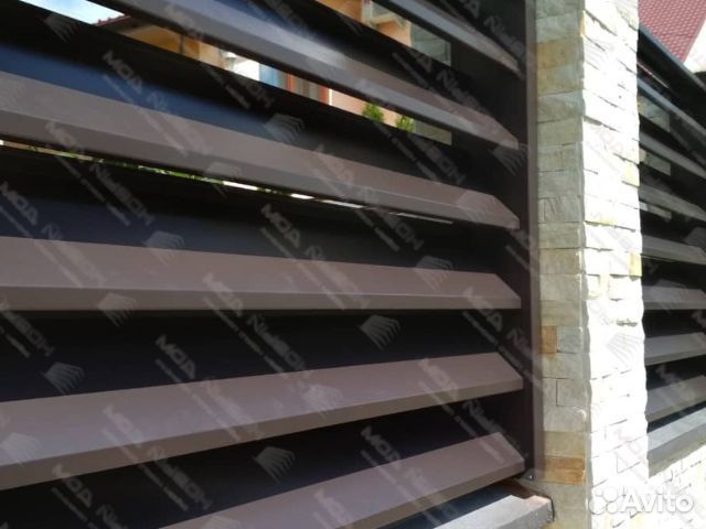 Забор-жалюзи