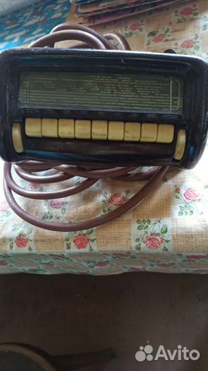 Ламповый радиоприемник 1957 года