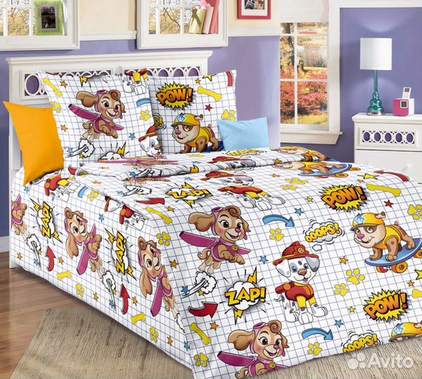 Постельное белье для кроваток машин