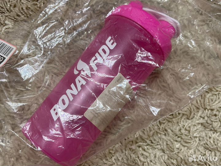 Новый шейкер bonafide/бонафайт розовый